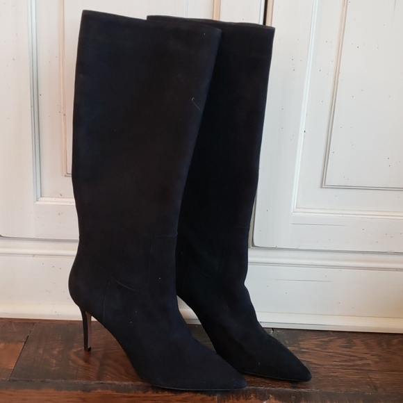 J. Crew High-heel tall boots in suede AE909 - Picture 2 of 5